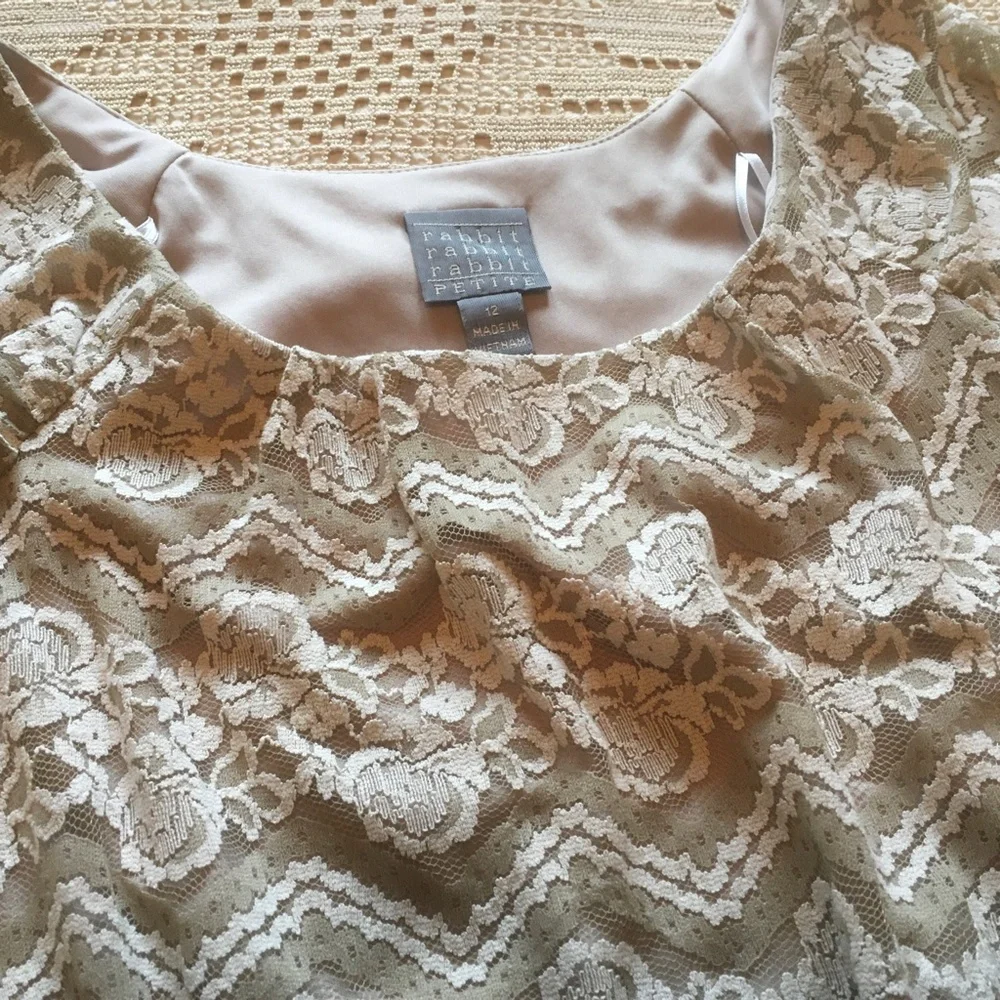 Rabbit Rabbit Rabbit Lace Overlay Dress - Picture 2 of 16